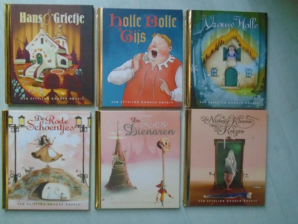 gouden efteling boekjes, uitzoeken, Boeken, Ophalen of Verzenden, Zo goed als nieuw, Efteling, Fictie algemeen