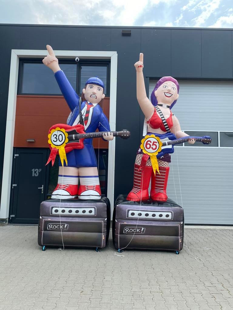 Abraham en Sarah poppen te huur, Ophalen, Zo goed als nieuw, Abraham of Sarah