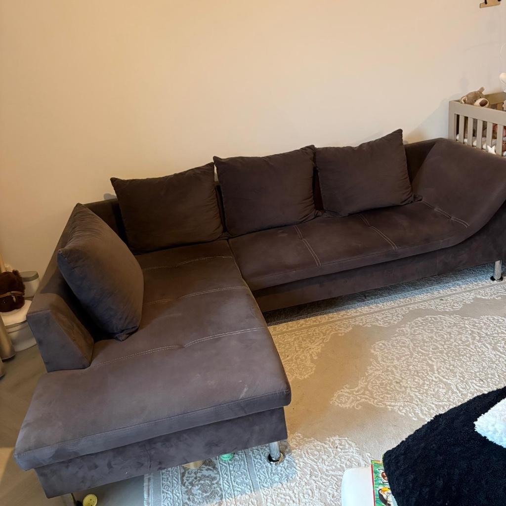 Bank te koop, zelf ophalen in Almere, Ophalen, Gebruikt, Hoekbank, 75 tot 100 cm