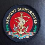 Regiment genietroepen embleem, Verzamelen, Ophalen of Verzenden, Landmacht, Nederland, Embleem of Badge