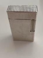 S.T. Dupont aansteker, zilver, Verzamelen, Ophalen of Verzenden, Gebruikt, Aansteker