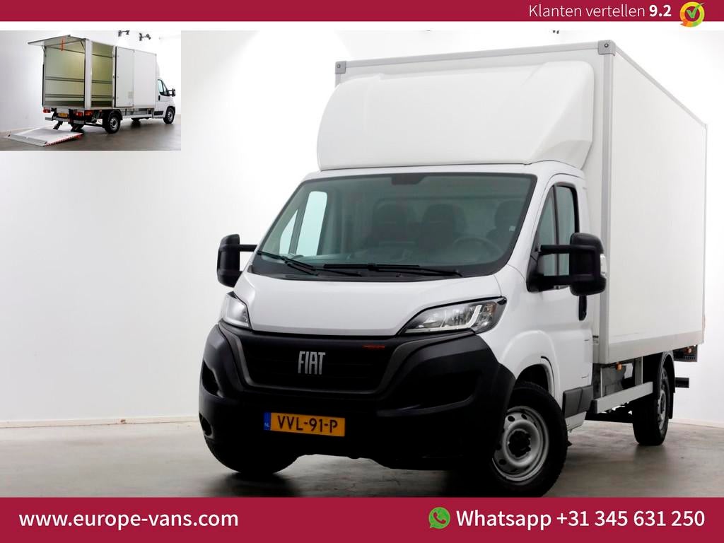 Fiat Ducato 35H 2.2 MultiJet 160pk Automaat Bakwagen met laa, Auto's, Bestelauto's, Euro 6, 4 cilinders, 160 pk, Wit