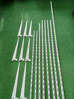 Wandrails en plankdragers als nieuw, Huis en Inrichting, Woonaccessoires | Wandplanken en Boekenplanken, Ophalen, Zo goed als nieuw