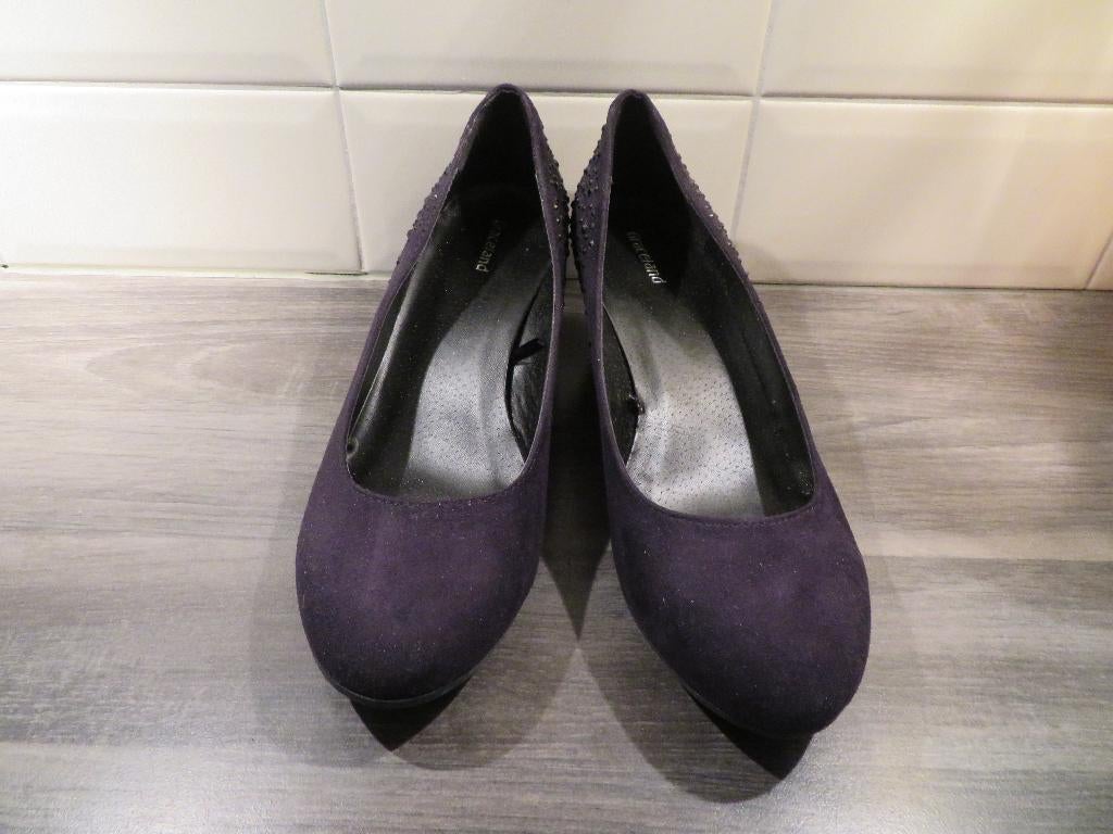 Dames schoenen Graceland met glitter nieuw maat 40 zwart., Schoenen met lage hakken, Zwart, Nieuw, Ophalen of Verzenden