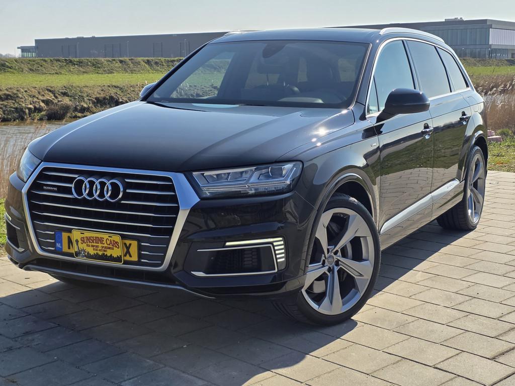 Audi Q7 3.0 TDI E-TRON QUATTRO SPORT S LINE VELE OPTIES! NL, Auto's, Audi, Automaat, Gebruikt, 2420 kg, Zwart