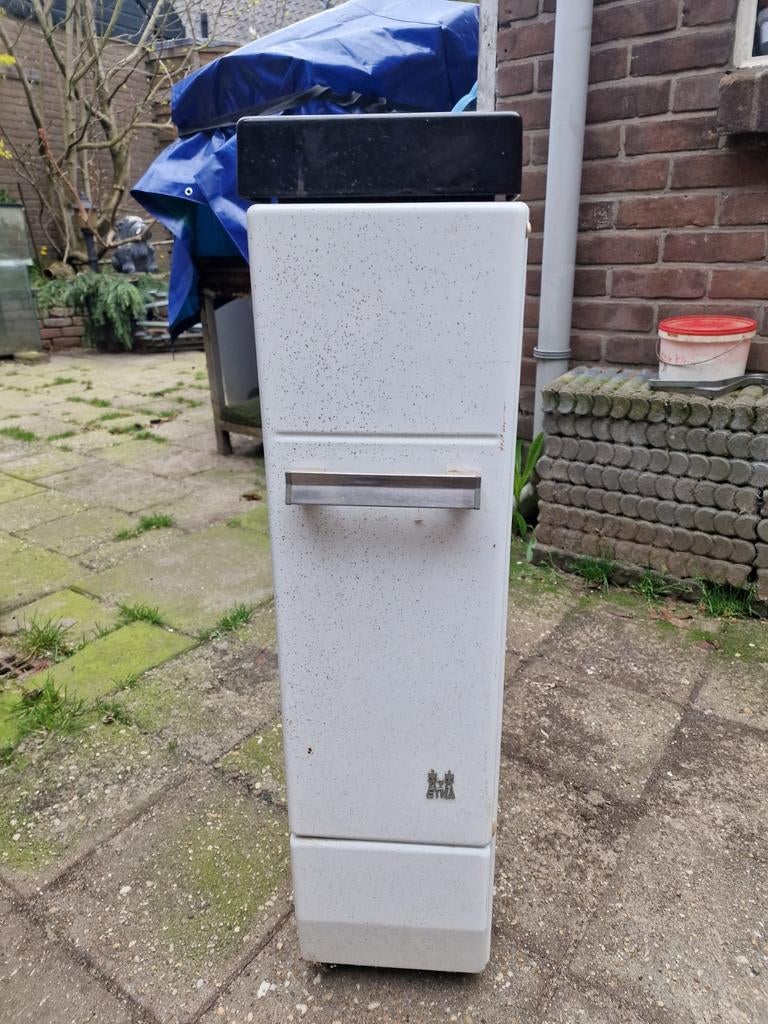 ANTIEKE WARMHOUDKACHEL, Gebruikt, Gas, Ophalen of Verzenden, Vrijstaand