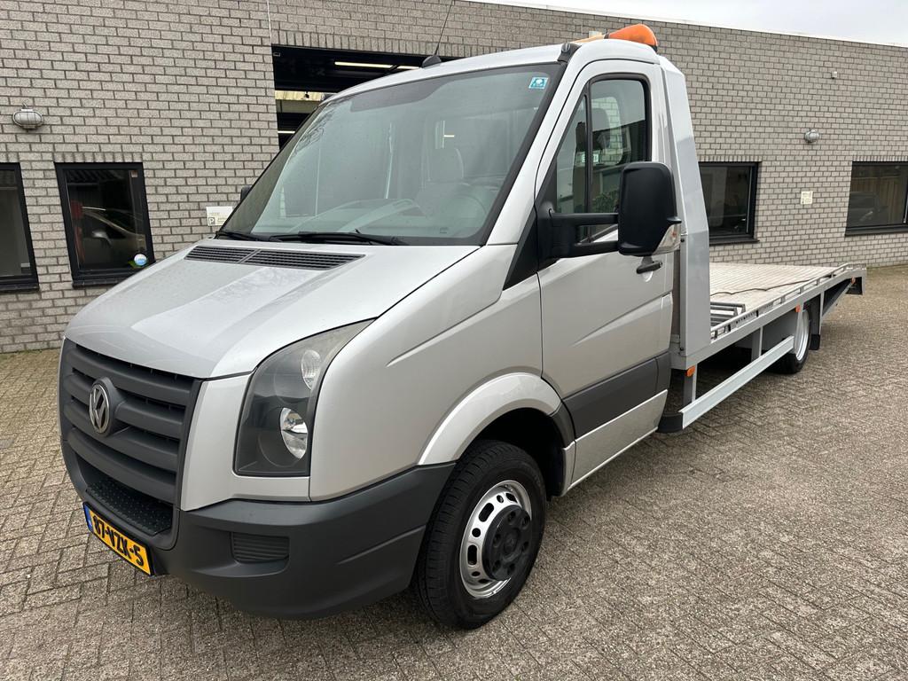 Volkswagen Crafter 46 2.5 TDI L3 DC WITTEVEEN *DUBBEL LUCHT*, Auto's, Bestelauto's, Bedrijf, Te koop, ABS, Airbags, Airconditioning