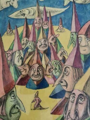 Anton van der Valk (Ton van Tast) origineel werk, Ophalen