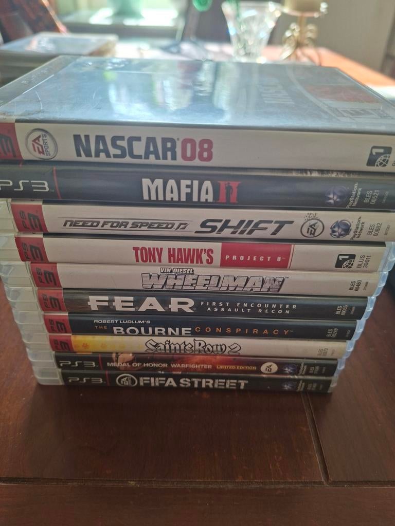 10 PS3 games, zeldzaam., 1 speler, Ophalen, Zo goed als nieuw, Vanaf 3 jaar