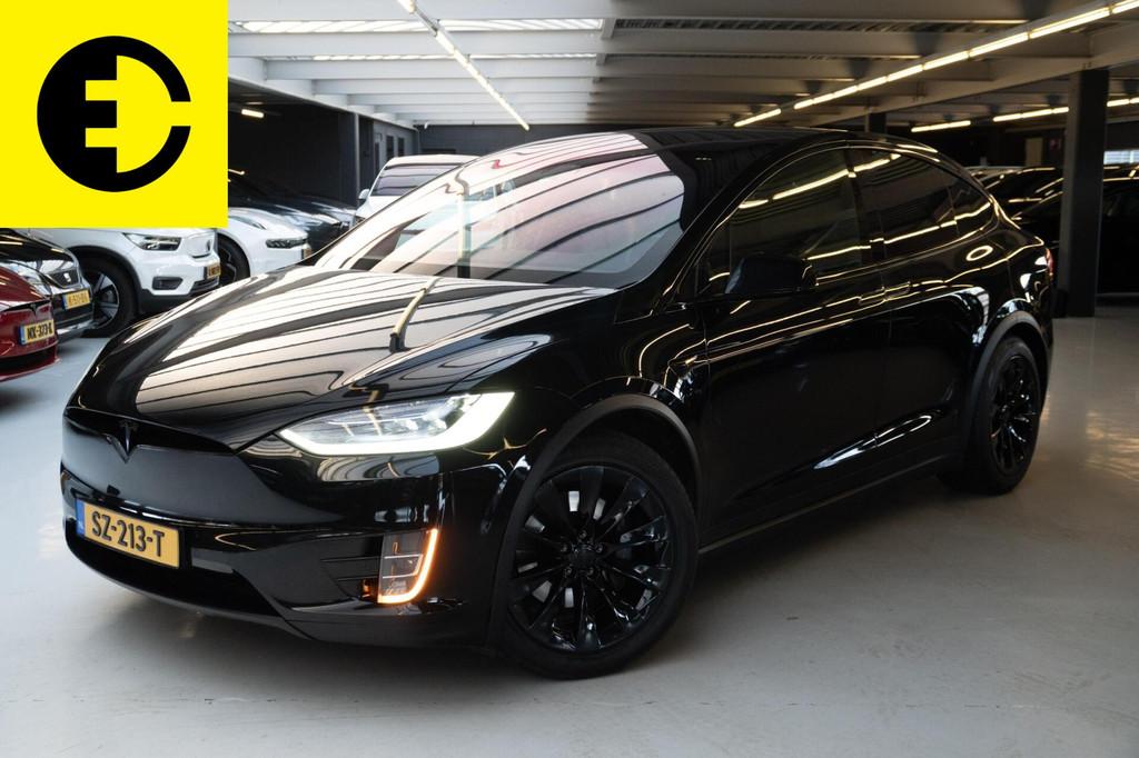 Tesla Model X 75D Base | SOH 88,4% Autopilot |Dechrome | BTW, Auto's, Tesla, Automaat, Model X, Gebruikt, 124 €/maand