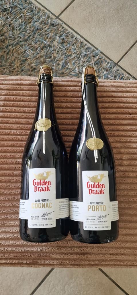 Gulden draak Cuvee Prestige Cognac en Porto, Ophalen of Verzenden, Nieuw, Flesje(s), Overige merken