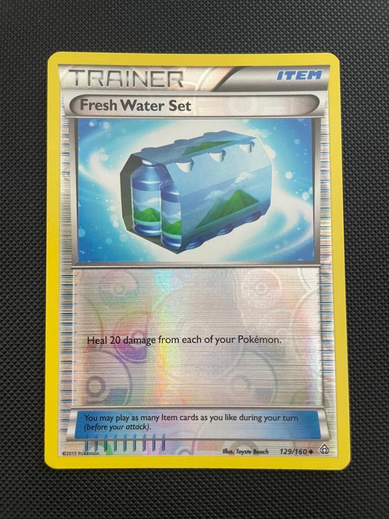 Fresh Water Set 129/160 Reverse Holo XY Primal Clash, Verzenden, Zo goed als nieuw