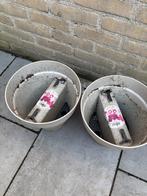 2 Elho balkonplantenbakken - TEAB, Ophalen, Kunststof, Gebruikt, Minder dan 30 cm