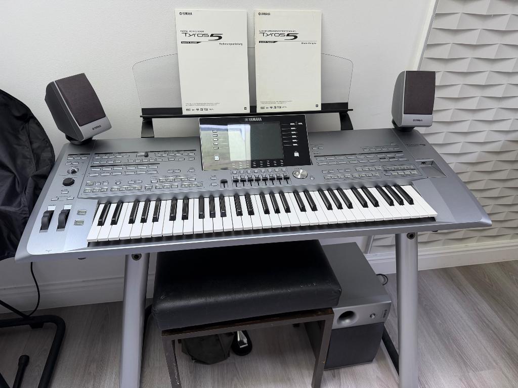 Yamaha tyros 5 61 xxl, Muziek en Instrumenten, Keyboards, Ophalen, 61 toetsen, Yamaha, Zo goed als nieuw