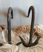 Oude vleeshaken haken industrieel, Ophalen of Verzenden