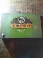 Ritmeester Riant 10 Cigars sigarendoosje vintage (20), Ophalen of Verzenden, Gebruikt, Tabaksdoos of Verpakking