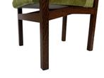 Vintage Fauteuil Massief Wenge Design Jaren 60 Leer Design, Gebruikt, Vintage, 75 tot 100 cm, Leer