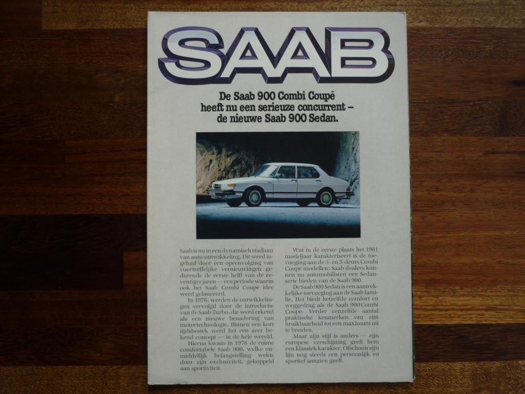 Saab 900 Sedan (1980/1981), Ophalen of Verzenden, Zo goed als nieuw, Overige merken