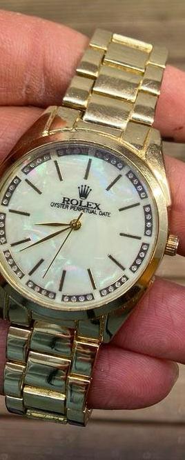 Rolex gold, Sieraden, Tassen en Uiterlijk, Horloges | Heren, Ophalen, Staal, Gebruikt, Rolex