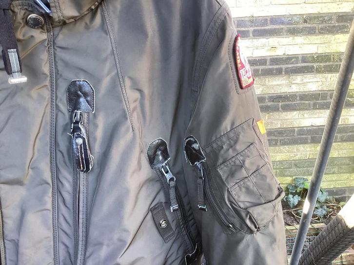 Parajumpers medium jack, Kleding | Heren, Jassen | Winter, Gedragen, Maat 48/50 (M), Groen, Ophalen of Verzenden