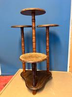 Plantentafel / sokkeltafel 4 plateaus, Ophalen, Minder dan 55 cm, Gebruikt, Rond