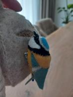 Pimpelmeesjes op vetbol vilt seizoenstafel vrijeschool, Ophalen of Verzenden, Nieuw, Figuurtje(s)