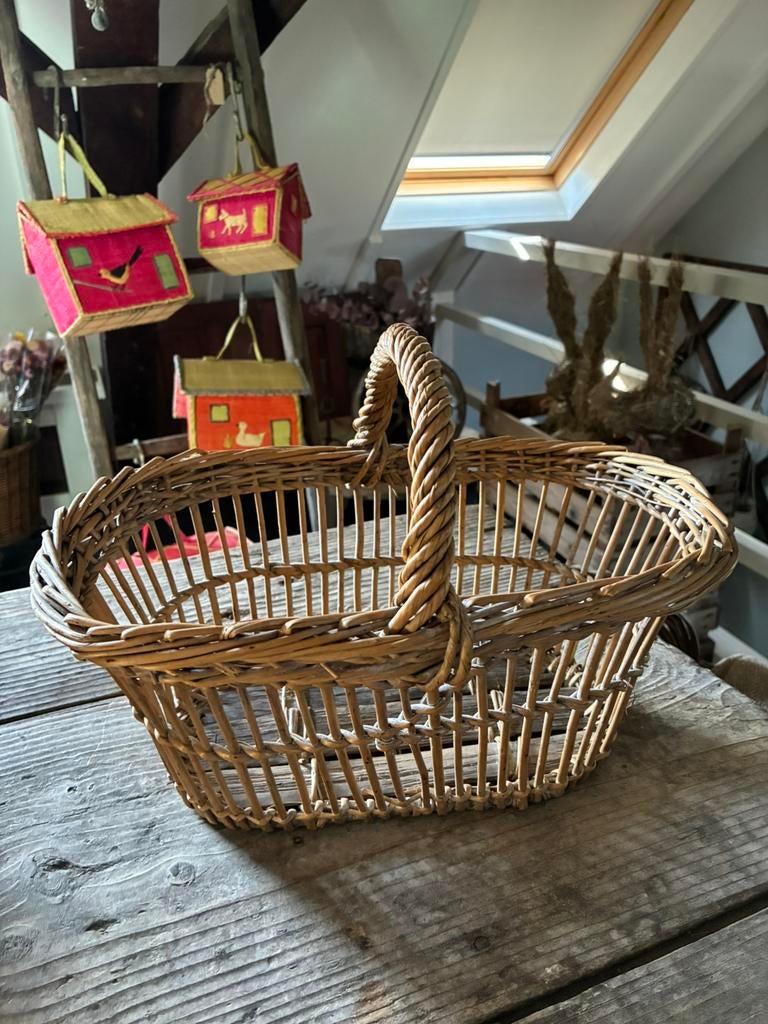 Antiek frans mandje, Ophalen of Verzenden