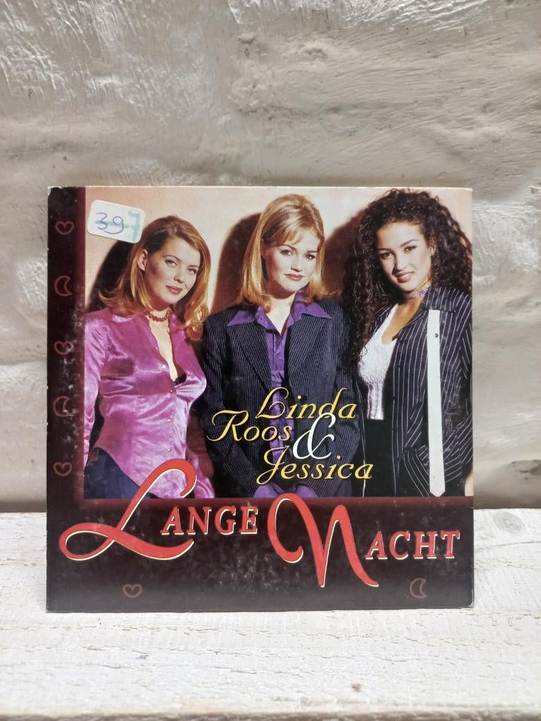 Linda Roos & Jessica - Lange Nacht CD Single, Ophalen of Verzenden, Gebruikt