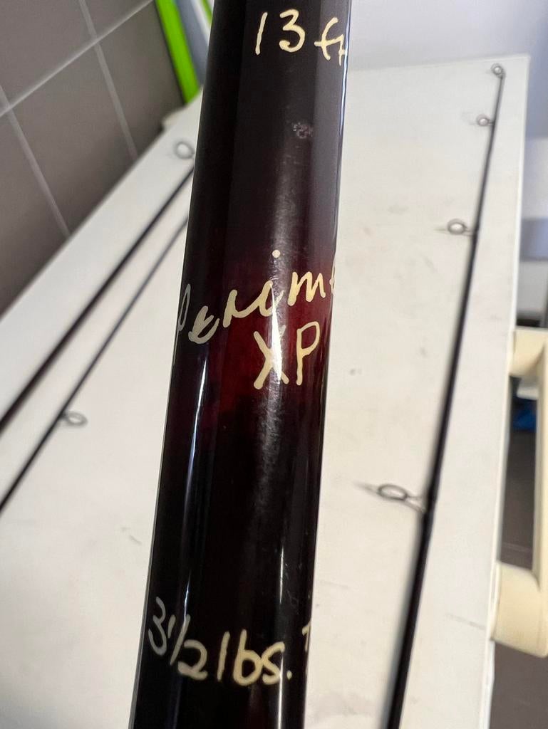 Bruce Ashby Perimeter XP hengels 13 ft 3.5 lbs, Ophalen, Zo goed als nieuw, Werphengel