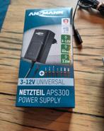 Ansmann Netsnoer Power Supply APS300 - Universeel 3-12V, Ophalen of Verzenden, Nieuw