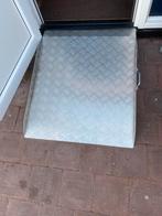 Drempelhulp oprijplaat aluminium prijs 75 euro, Ophalen of Verzenden, Zo goed als nieuw
