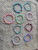 Verschillende kleuren nieuwe handgemaakte armbanden Elastisc, Ophalen of Verzenden, Nieuw, Overige kleuren, Armband