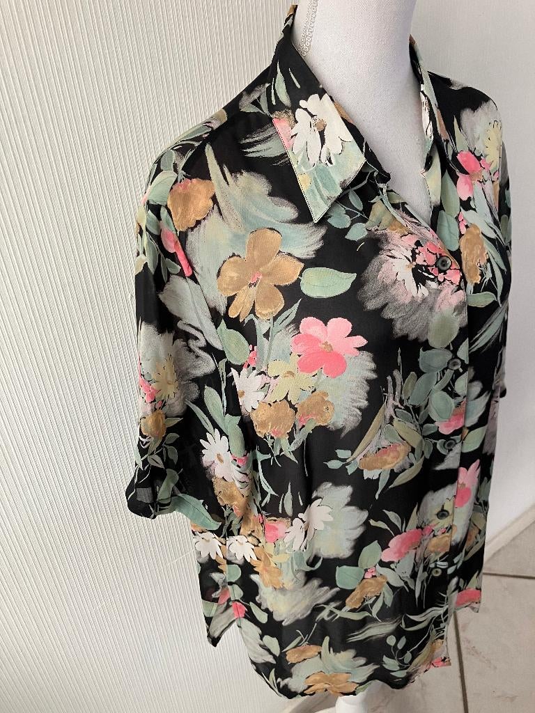 HS collection maat 48 oksel tot oksel 65 cm-dun-viscose, HS collection, Ophalen of Verzenden, Zo goed als nieuw, Maat 46/48 (XL) of groter