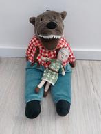 Knuffel Ikea wolf met oma lufsig grote boze wolf L1685, Ophalen of Verzenden, Zo goed als nieuw