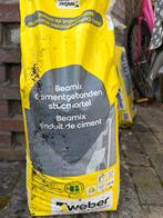 6 zakken Beamix Cementgebonden stucmortel 20 kg, Ophalen, Zo goed als nieuw, Overige typen