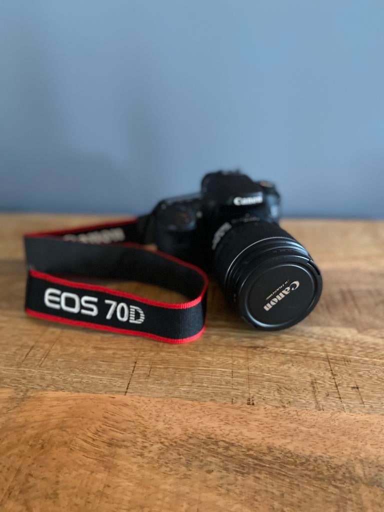 Canon 70D, Audio, Tv en Foto, Fotocamera's Digitaal, Spiegelreflex, Canon, Ophalen of Verzenden, Zo goed als nieuw