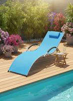 Blauw ligbed voor tuin of zwembad - nieuw, Ophalen, Nieuw