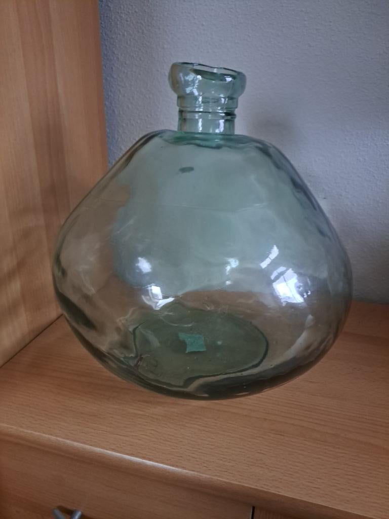 Mooie glazen vaas, Ophalen, Overige kleuren, Minder dan 50 cm, Glas