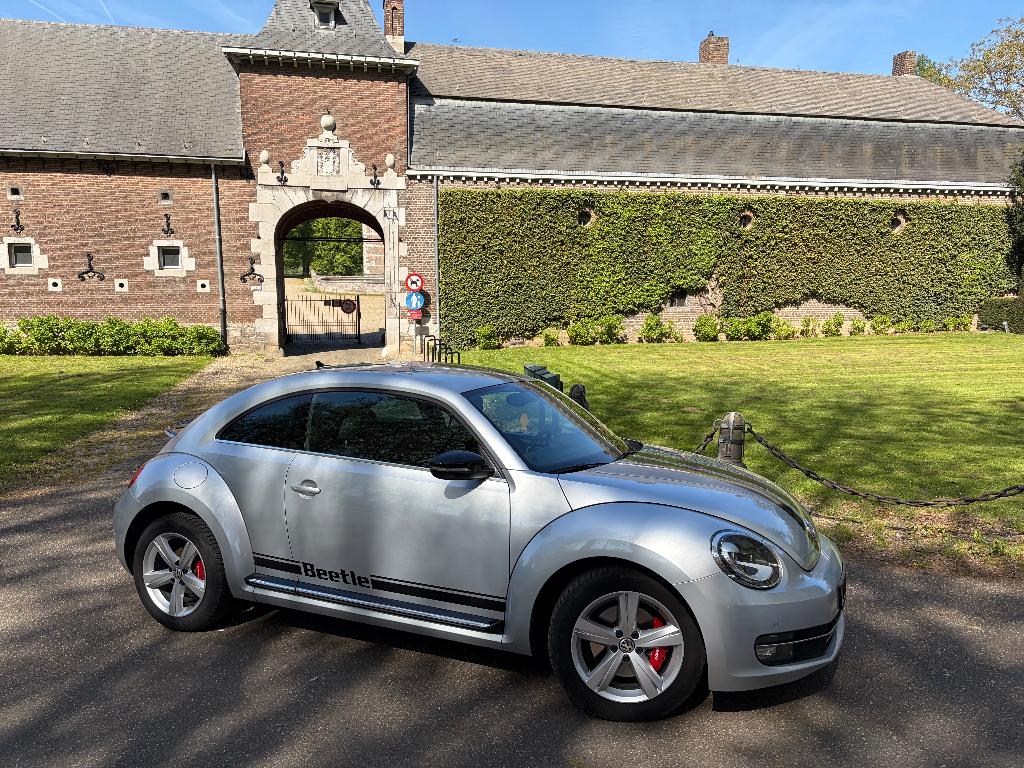 Volkswagen Beetle (Kever) 1.4 TFI 118KW 2014 Grijs, Auto's, Volkswagen, Particulier, Beetle (Kever), ABS, Apple Carplay, Bluetooth