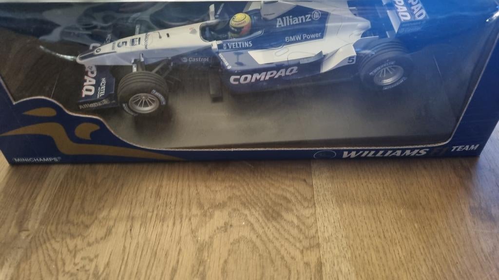Minichamps Williams #5 BMW F1, 1:18, Ophalen of Verzenden, Nieuw, Overige typen