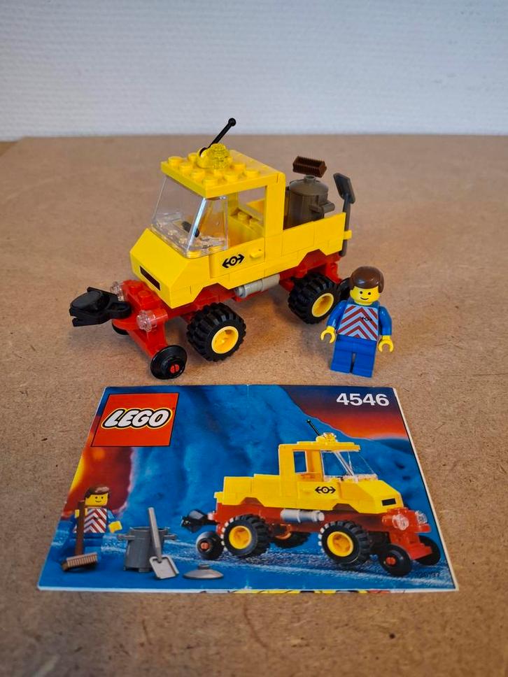 Lego 4546 Road and Rail Maintenance. Jaren 90 Trains, Kinderen en Baby's, Speelgoed | Duplo en Lego, Zo goed als nieuw, Lego, Complete set