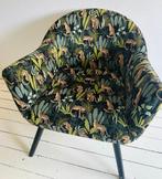 Fauteuil botanische print, Huis en Inrichting, Fauteuils, Ophalen, Gebruikt, Minder dan 75 cm, 75 tot 100 cm