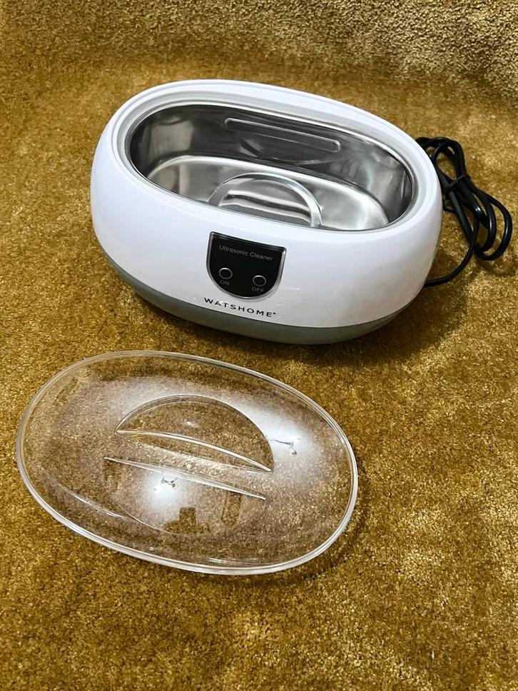 WatsHome Ultrasone Reiniger voor Sieraden en Brillen, Sieraden, Tassen en Uiterlijk, Uiterlijk | Gezichtsverzorging, Zo goed als nieuw