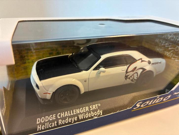 27570: Dodge Challenger SRT Hellcat Redeye Widebody - 2020, Hobby en Vrije tijd, Modelauto's | 1:43, Nieuw, Auto, Solido, Ophalen of Verzenden