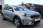 Kia Niro 1.6 GDi PHEV DynamicLine Plug In ACC Clima Navi, Auto's, Kia, Gebruikt, Zwart, Adaptive Cruise Control, Leder en Stof
