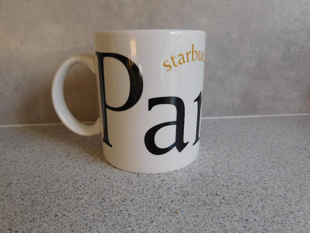 Mok 473 ml. 2002 Paris City Mugs Collector Series Starbucks, Ophalen of Verzenden, Zo goed als nieuw, Overige stijlen, Kop(pen) en/of Schotel(s)