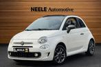 ✅ Fiat 500C 1.2 Sport uitvoering | Apple Carplay | Navi |, Stof, Cabriolet, Wit, Bedrijf