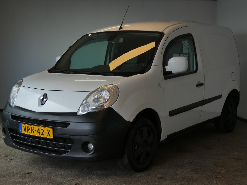 Renault Kangoo Express 1.6-16V Expr.Tech L. (bj 2010), Auto's, Bestelauto's, Automaat, 4 cilinders, Renault, Wit