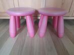 2 roze Ikea Mammut krukjes., Ophalen of Verzenden, Gebruikt, Kunststof