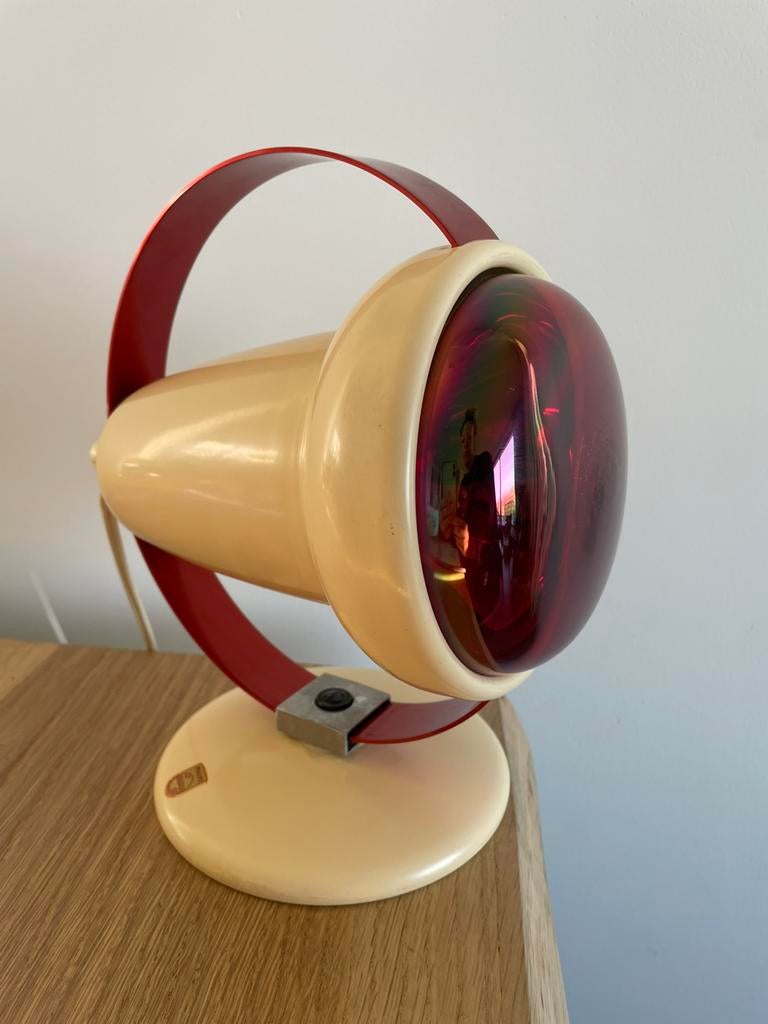 Vintage Philips InfraPhil infraroodlamp - Charlotte Perriand, Ophalen of Verzenden